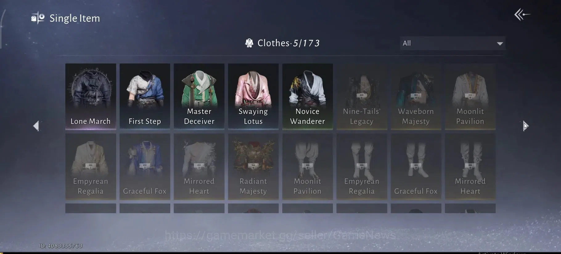 Where Winds Meet Accounts GLOBAL|Lv 5|GS 1368|Martial Destiny Set, Swaying L image 18