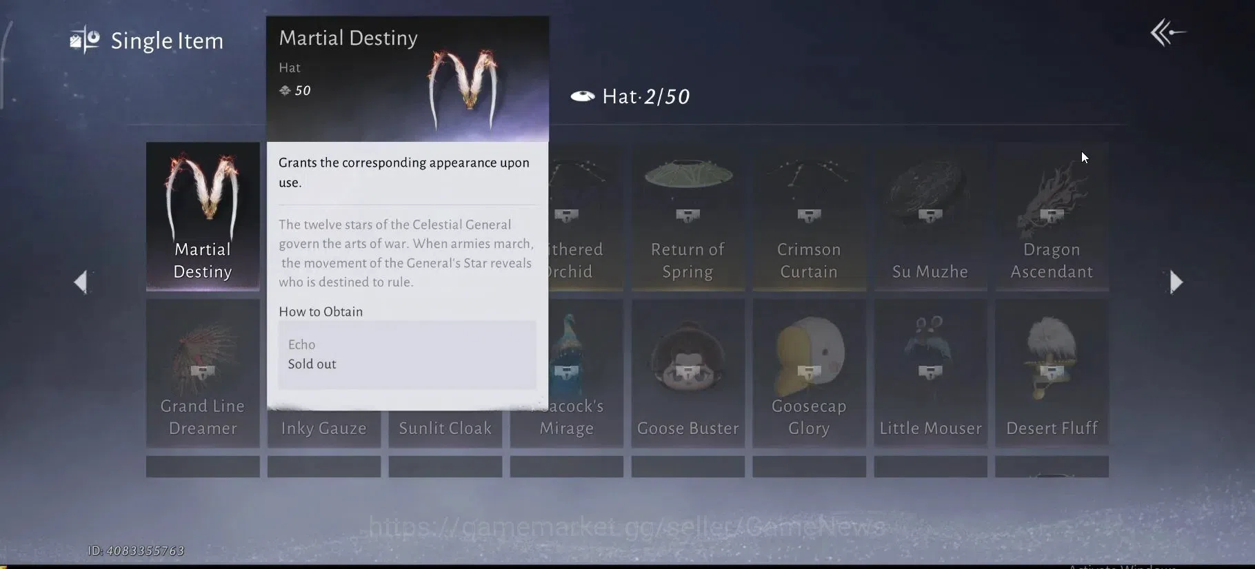 Where Winds Meet Accounts GLOBAL|Lv 5|GS 1368|Martial Destiny Set, Swaying L image 19