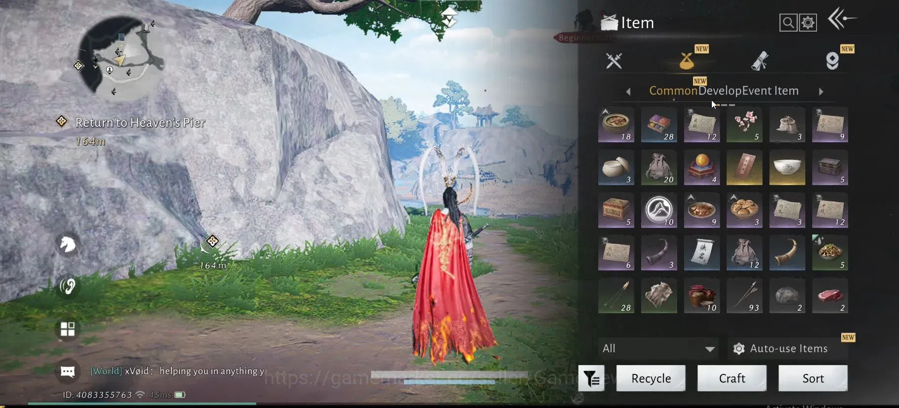 Where Winds Meet Accounts GLOBAL|Lv 5|GS 1368|Martial Destiny Set, Swaying L image 8
