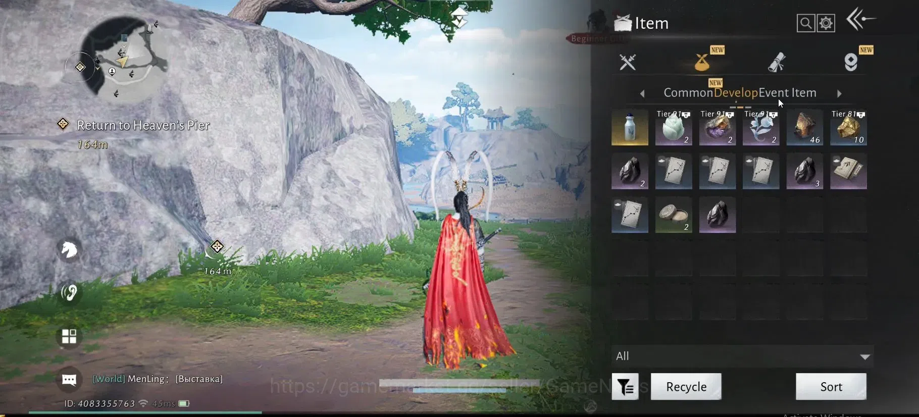 Where Winds Meet Accounts GLOBAL|Lv 5|GS 1368|Martial Destiny Set, Swaying L image 9