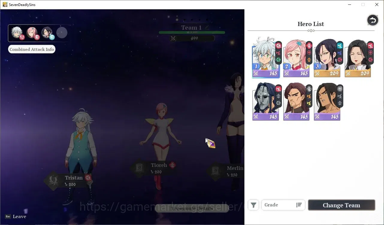 The Seven Deadly Sins: Origin Accounts EUROPE |Fresh Starter Lvl 2|2 SSR| Merlin, Guila + image 3
