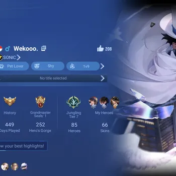 Honor of Kings Accounts Rare Skin Global Hero 85 Skin 66: Kaito Kid (Marco Polo) Conan (Luban) Legend Lam, Bleach Uryu (Hou