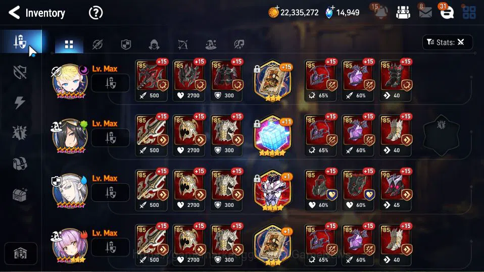 Epic Seven Accounts GLOBAL Unverif|New Era|6 ML(Salome,LOTScales,C Lil image 13