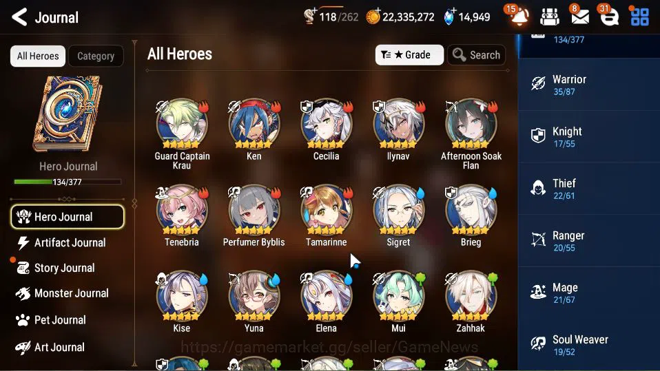Epic Seven Accounts GLOBAL Unverif|New Era|6 ML(Salome,LOTScales,C Lil image 17