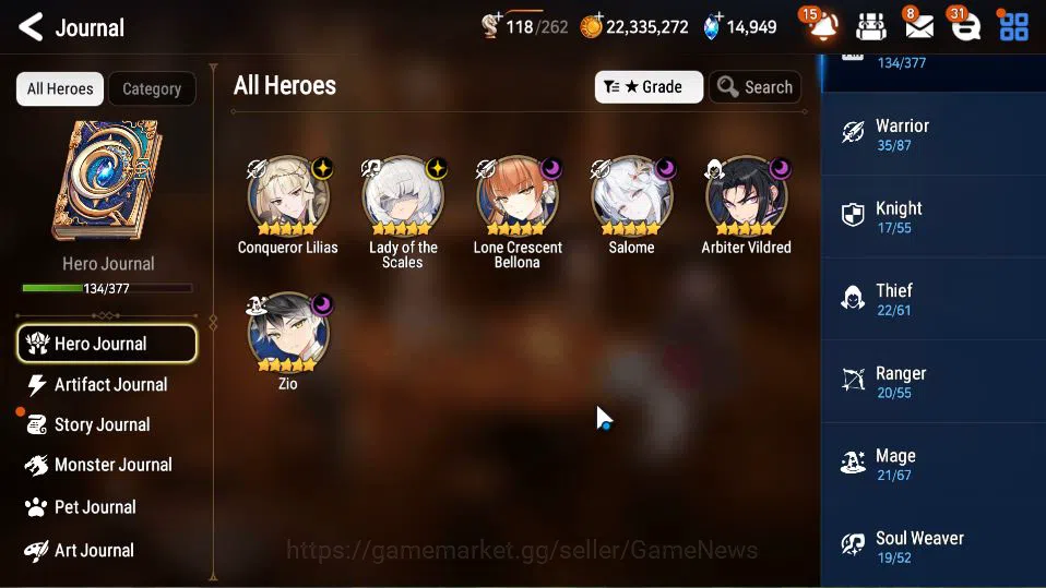 Epic Seven Accounts GLOBAL Unverif|New Era|6 ML(Salome,LOTScales,C Lil image 18