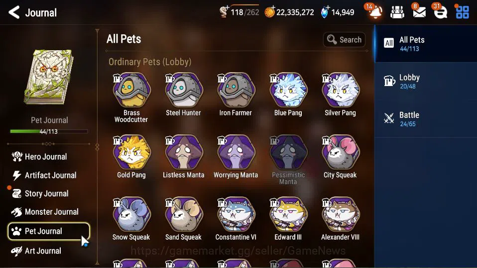 Epic Seven Accounts GLOBAL Unverif|New Era|6 ML(Salome,LOTScales,C Lil image 3