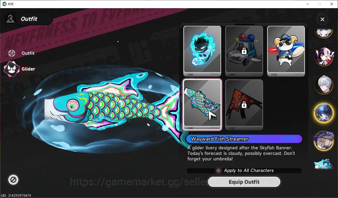 Neverness to Everness Accounts GLOBAL SEA|HL 43|TL 20|8SSR Lacrimosa,Hotori,Nanal image 15