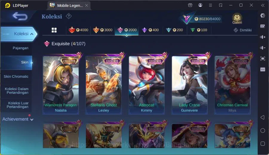 Mobile Legends: Bang Bang Accounts H 132|Skin 287|Magic wheel 177|Kishin Angela,Kof D image 4