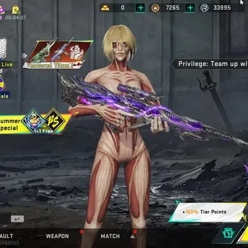 Blood Strike Accounts Collab Skin ASIA|ETERNAL Kala Lv2|Collab AOT [Katya,Eren,Levi]+BLEACH [Byakuya]+EVA[SCAR,Parachute]|8