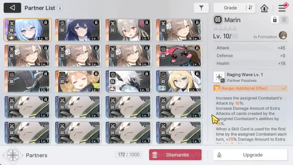 Chaos Zero Nightmare Accounts GLOBAL Lv 30|6 SSR[Veronica+Sign,Haru,Khalipe,Magna,Kayron,Luke]+10 SR[MikaM2,SelenaM1,Etc]|1 5