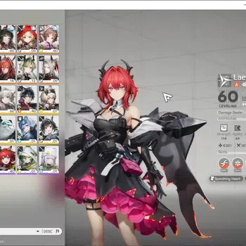 Arknights: Endfield Accounts ASIA|lv 47|6 SSR 3 Limited + 5(*6Weapon)|(Laevatain,Fangyi)+Sign,Rossi|5,7K Oro,3,3K Ars|Female
