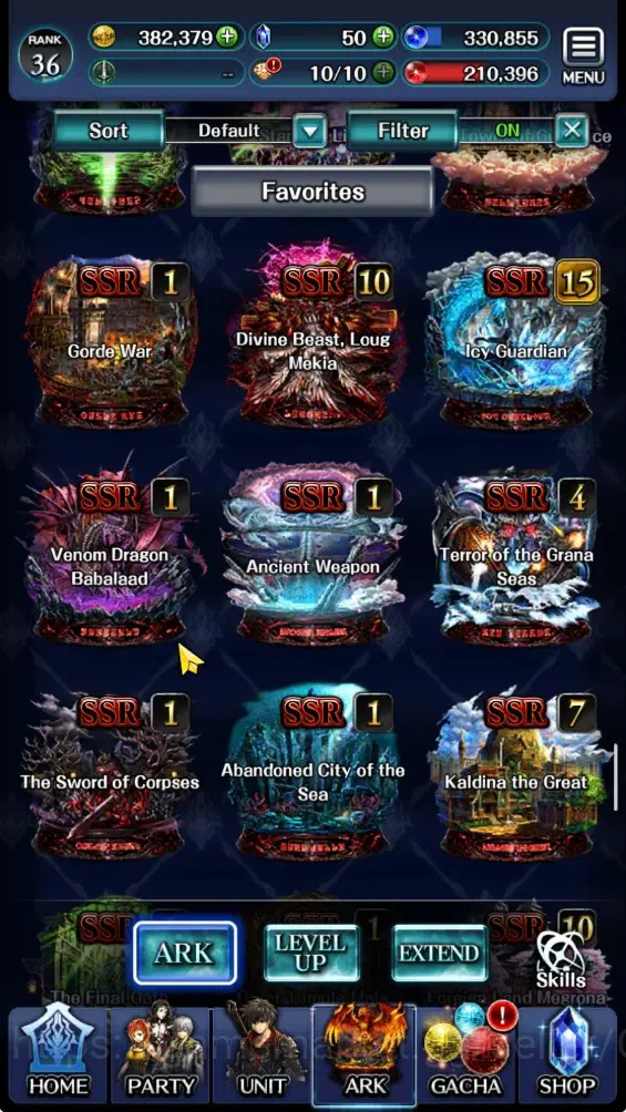 Last Cloudia Accounts GLOBAL|Rank 36|BraveFrontier(Fire God VargasA2)|To image 17