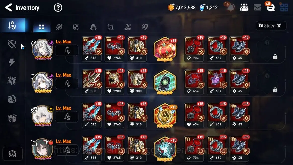 Epic Seven Accounts GLOBAL Unverif|New Era|8 ML(LOT Scales,RoLight,Bel image 17