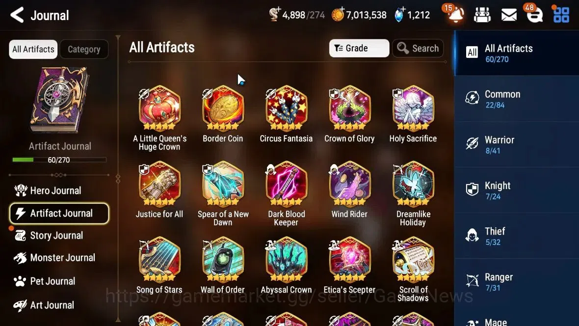Epic Seven Accounts GLOBAL Unverif|New Era|8 ML(LOT Scales,RoLight,Bel image 7