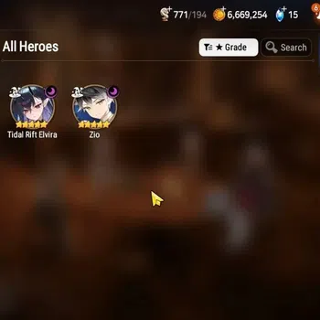 Epic Seven Accounts Starter GLOBAL UnVerif|NewEra|2 ML(Tidal Rift Elvira,Zio) Tenebria,iseria,Arunka,Landy|Poh ON|Abyss F