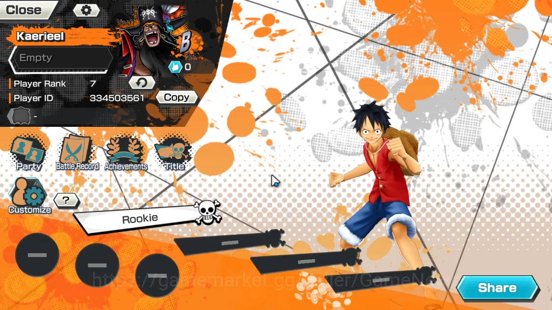 One Piece Bounty Rush Accounts Global|5EX|Bp Kuzan,AMS[Borsalino],Gp Edward Newga image 2