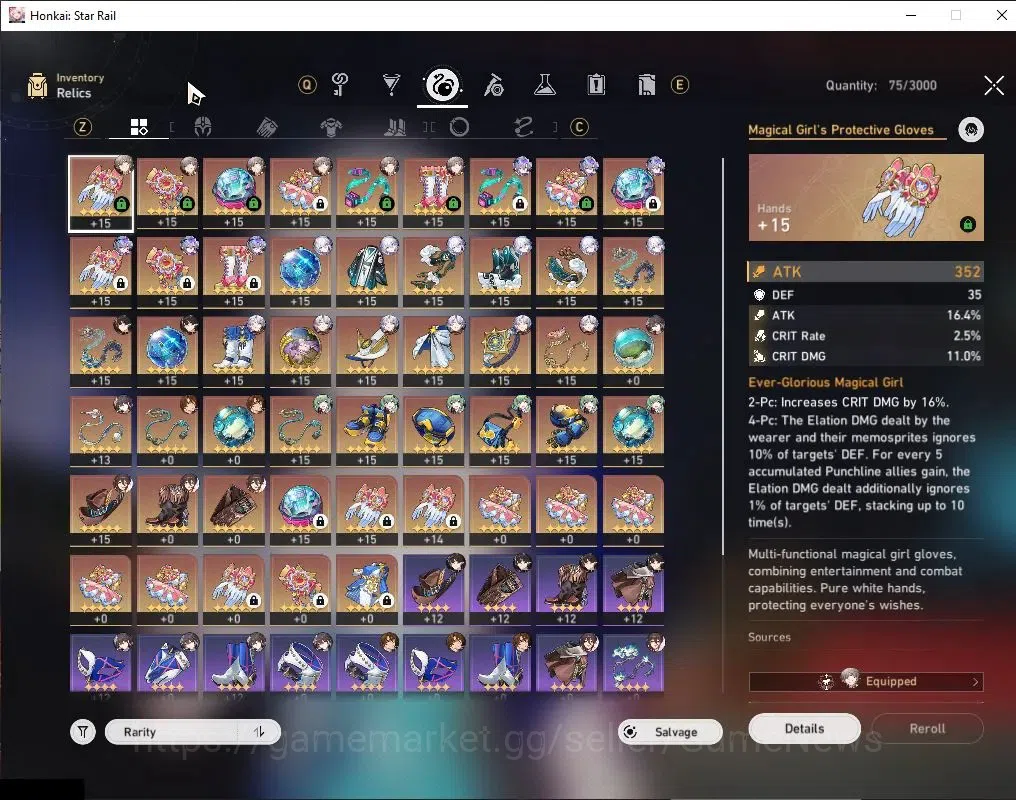 Honkai Star Rail Accounts Asia|TL 63|9 Limited|[Phainon,Yao Guang E1,SW LV.9 image 11