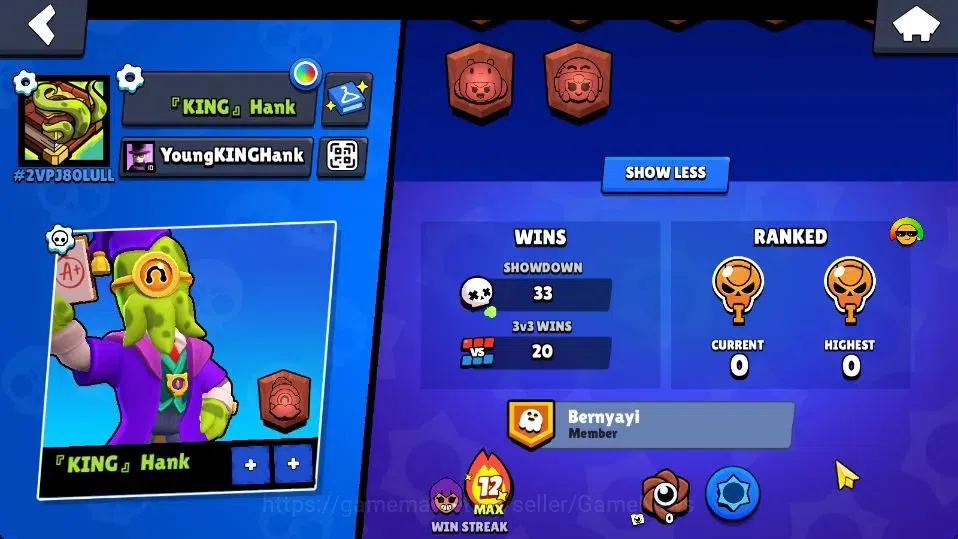 Brawl Stars Accounts 1004 Trophy|17 Brawlers 2 Max Lvl [Darryl,Shelly]| image 4