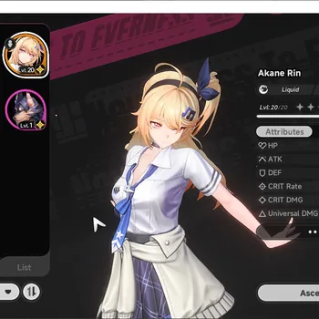 Neverness to Everness Accounts Global EU|HL 3|2 S-Class 1 Limited| Starter with  Akane Rin | Daffodill + Signature |Prologue