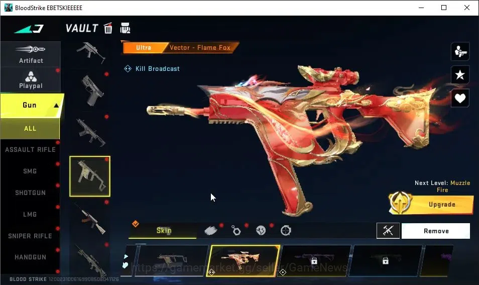 Blood Strike Accounts ASIA|2 ETERNAL[QBZ95 Lv2,KAG-6 Lv2]|ULTRA Melee Sc image 18