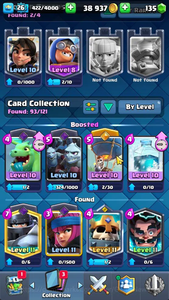 Clash Royale Accounts Lv 26|Trophy 5886|KTL 9|Limit Skin|Card 93|1 Hero image 11