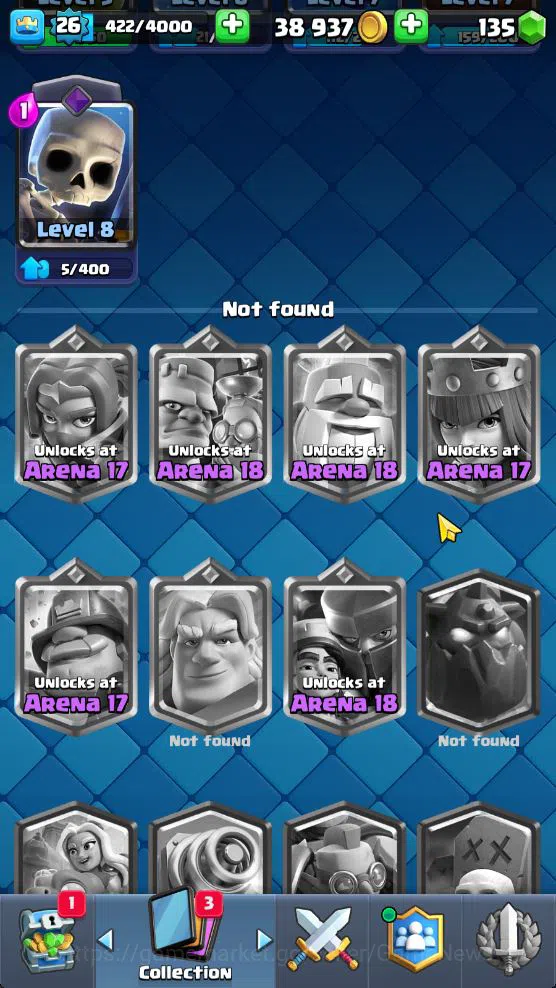 Clash Royale Accounts Lv 26|Trophy 5886|KTL 9|Limit Skin|Card 93|1 Hero image 17