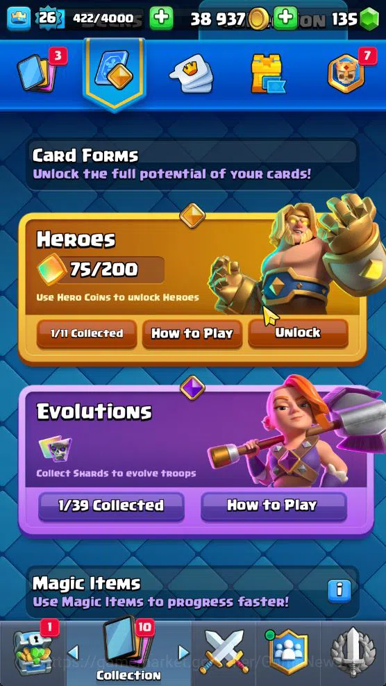 Clash Royale Accounts Lv 26|Trophy 5886|KTL 9|Limit Skin|Card 93|1 Hero image 5