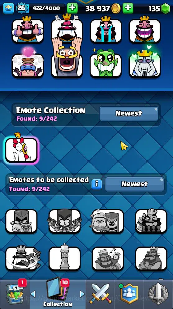 Clash Royale Accounts Lv 26|Trophy 5886|KTL 9|Limit Skin|Card 93|1 Hero image 7