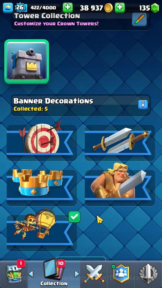 Clash Royale Accounts Lv 26|Trophy 5886|KTL 9|Limit Skin|Card 93|1 Hero image 8