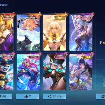 Mobile Legends: Bang Bang Accounts Others Global|133H 343S|Legend Johnson|Aspirant Fanny|Prime Beatrix|Transformer Roger|5