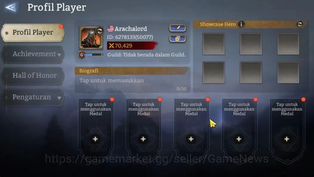 Watcher of Realms Accounts GLOBAL50x|Starter Ready Gacha|Lv 6|70,429 Power|1  image 2