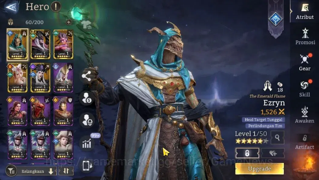 Watcher of Realms Accounts GLOBAL50x|Starter Ready Gacha|Lv 6|70,429 Power|1  image 4