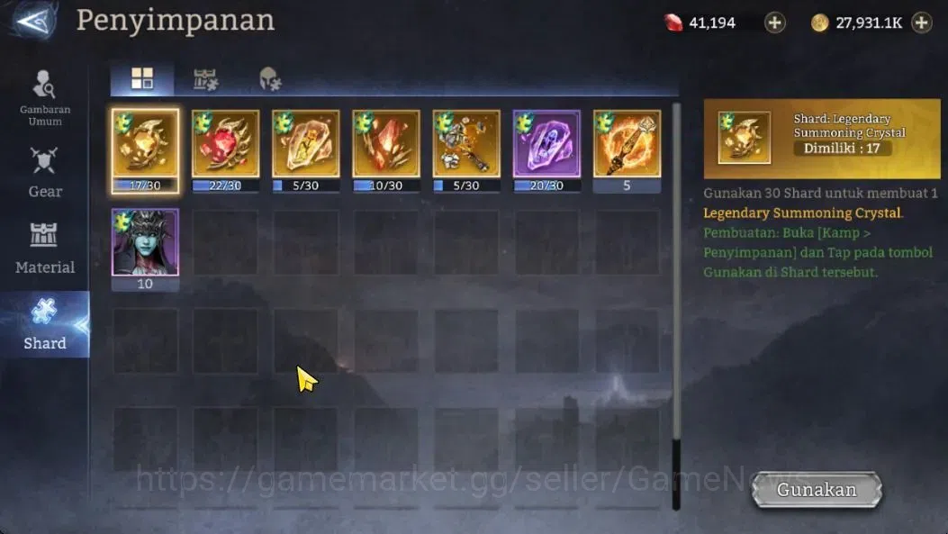 Watcher of Realms Accounts GLOBAL50x|Starter Ready Gacha|Lv 6|70,429 Power|1  image 9