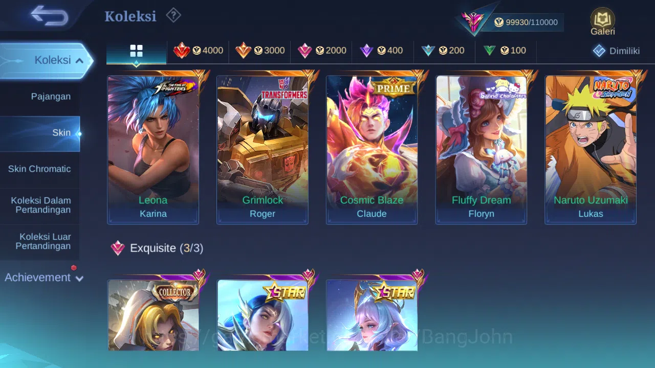 Mobile Legends: Bang Bang Accounts Hero 131 Skin 372 | Legend Franco | Prime Claude | image 11