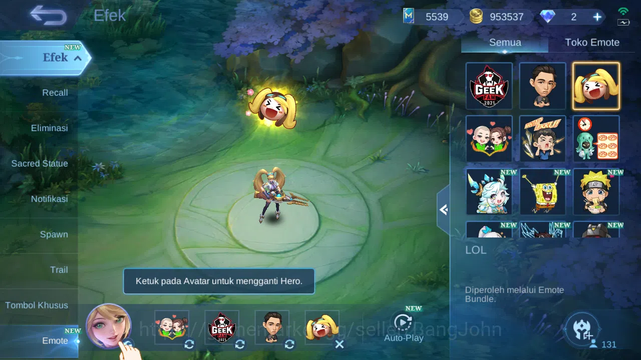 Mobile Legends: Bang Bang Accounts Hero 131 Skin 372 | Legend Franco | Prime Claude | image 6