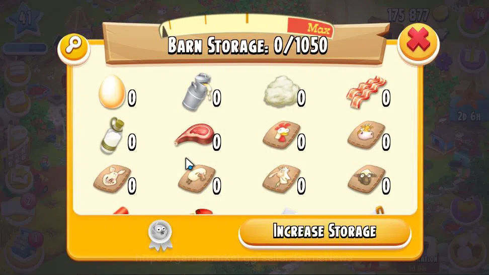 Hay Day Accounts Level 41 | Barn Storage 1050 + Silo Storage 625 | 556k Coins, 49 Dm |CN ON|Log Supercell ID|Take 7