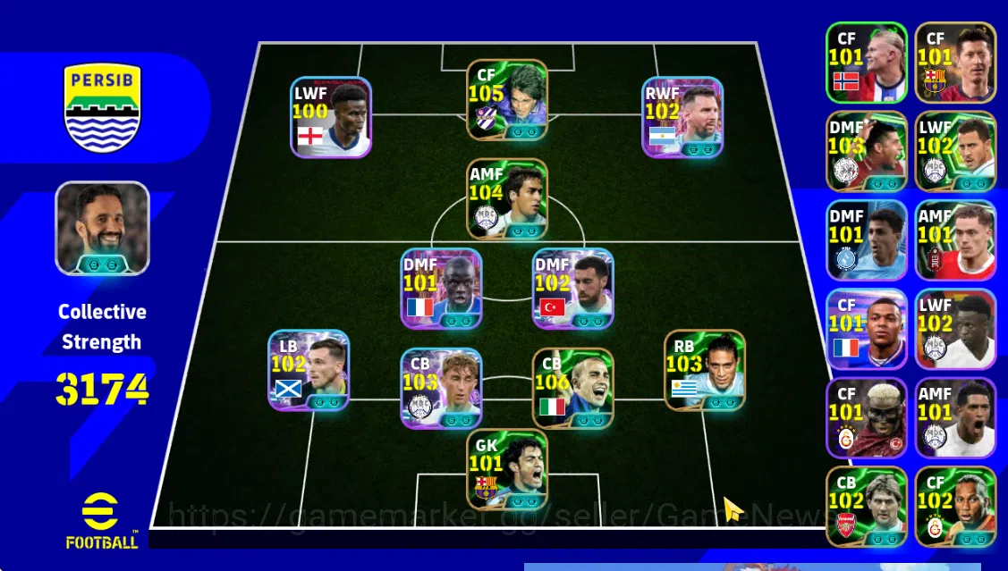 eFootball Accounts Mobile|Big Time Shinsuke Nakamura,Dean Huijsen(Vis image 1