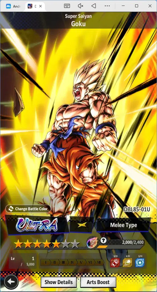 Dragon Ball Legends Accounts High-End Android | Lvl 139|8.8M Total Power|553 CC|1 LR|4 UL|LR FWK Piccolo|UL SS Goku,Omega 12