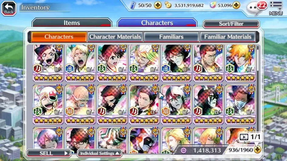 Bleach: Brave Souls Accounts [GLOBAL]53K Orbs|Rukia 10th Anniv,TYBW26[Yukio,Rir image 10