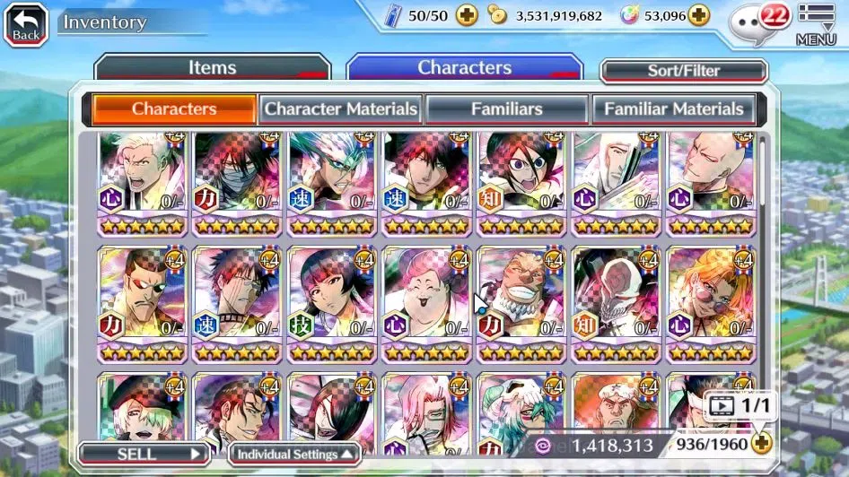 Bleach: Brave Souls Accounts [GLOBAL]53K Orbs|Rukia 10th Anniv,TYBW26[Yukio,Rir image 9