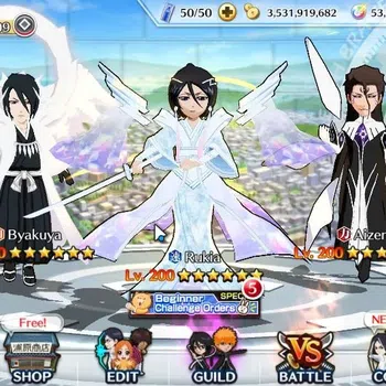 Bleach: Brave Souls Others [GLOBAL]53K Orbs|Rukia 10th Anniv,TYBW26[Yukio,Rir image 1