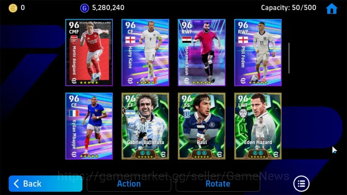 eFootball Accounts Android|Epic Oliver Kahn, Kaka, Eden Hazard, Franc image 5