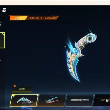 Blood Strike Accounts Collab Skin ASIA | 1 EVO Gun: FAL|2 Ultra Melee: Talon knife-Sanctum,Dual Blade-Frozen Rebirth|AOT