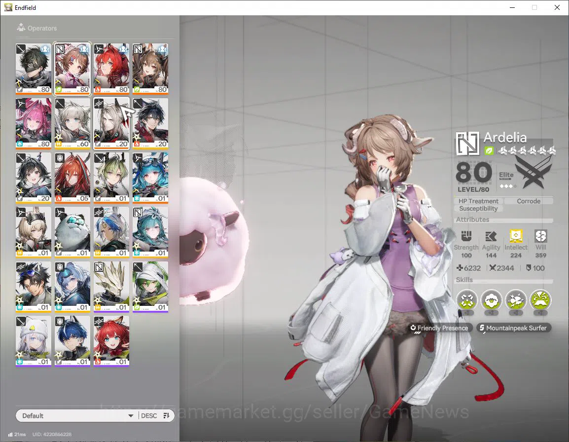 Arknights: Endfield Accounts Asia Lv 55|7 SSR [(Ardelia,Leavatain,Gilberta,Yvon image 3