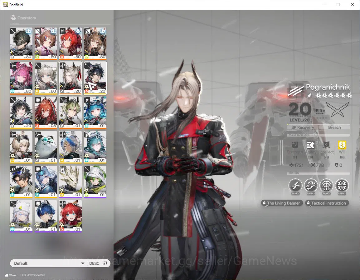Arknights: Endfield Accounts Asia Lv 55|7 SSR [(Ardelia,Leavatain,Gilberta,Yvon image 7