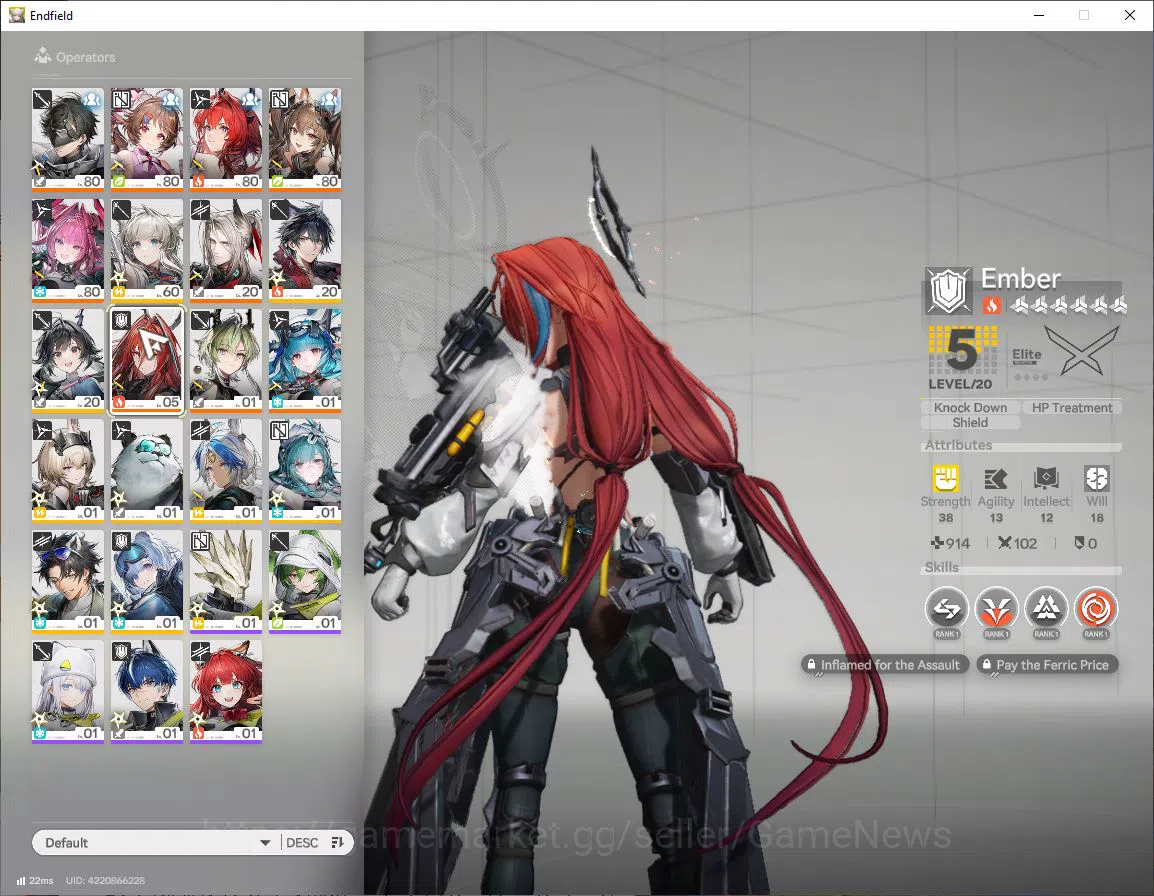 Arknights: Endfield Accounts Asia Lv 55|7 SSR [(Ardelia,Leavatain,Gilberta,Yvon image 8