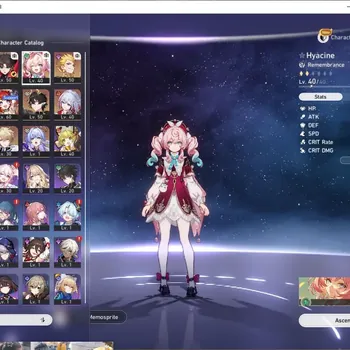 Honkai Star Rail Accounts Others ASIA|TL40|7 limit(Archer,Gilgamesh,RinTohsaka,Hyacin,DHPT Etc |MC Female|17 Star Rail
