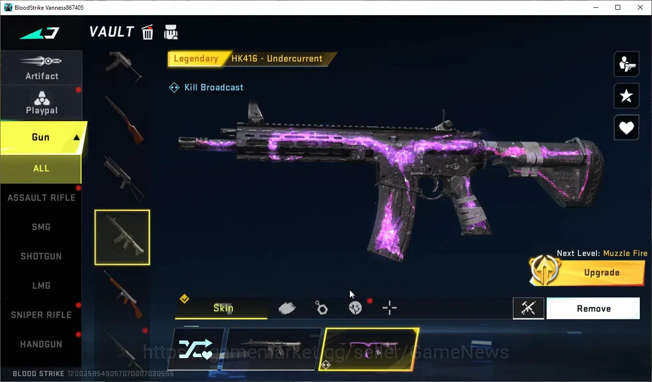 Blood Strike Accounts ASIA|ULTRA Melee Talon Knife - Sanctum|2 Legendary image 5
