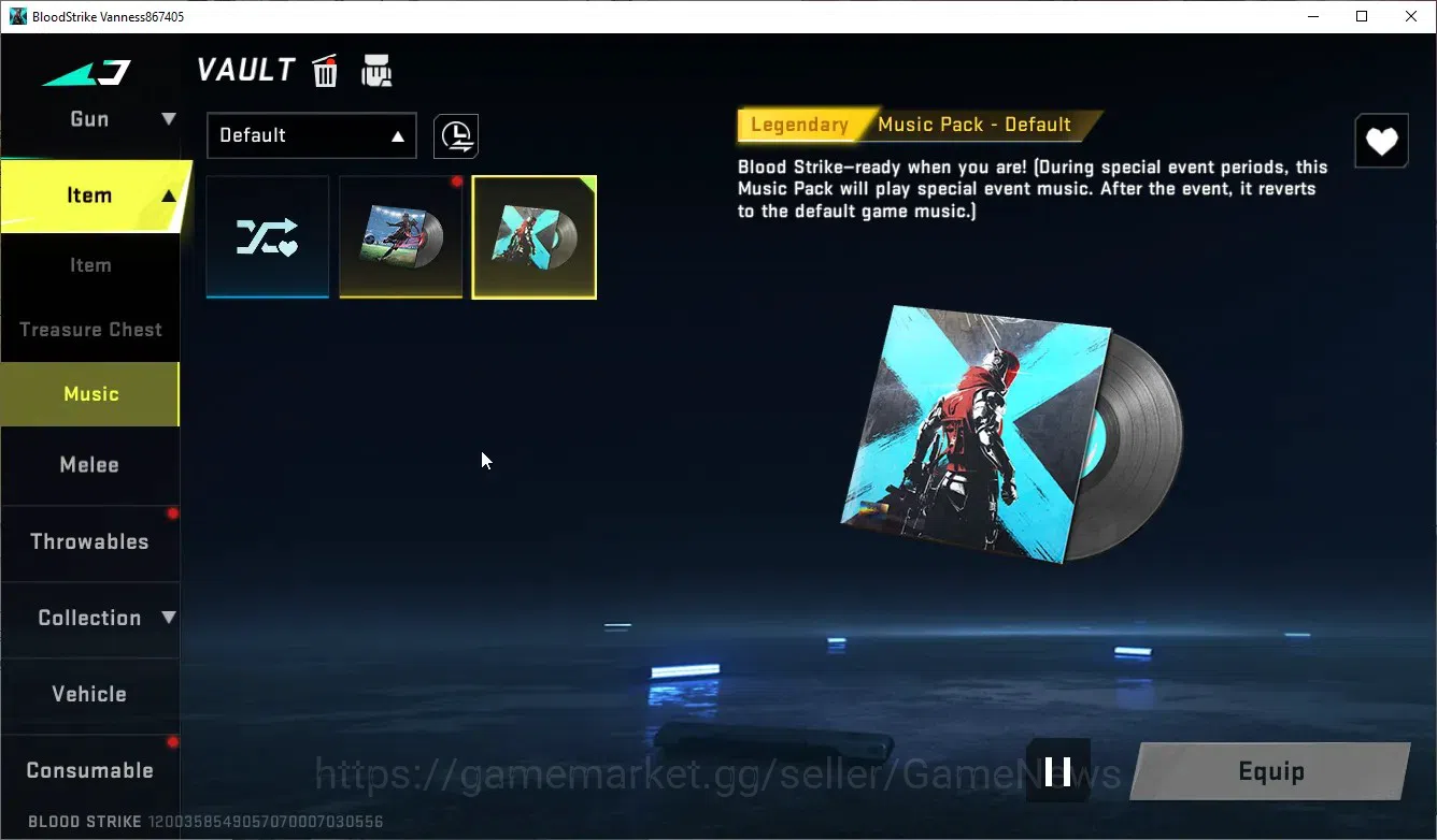 Blood Strike Accounts ASIA|ULTRA Melee Talon Knife - Sanctum|2 Legendary image 8