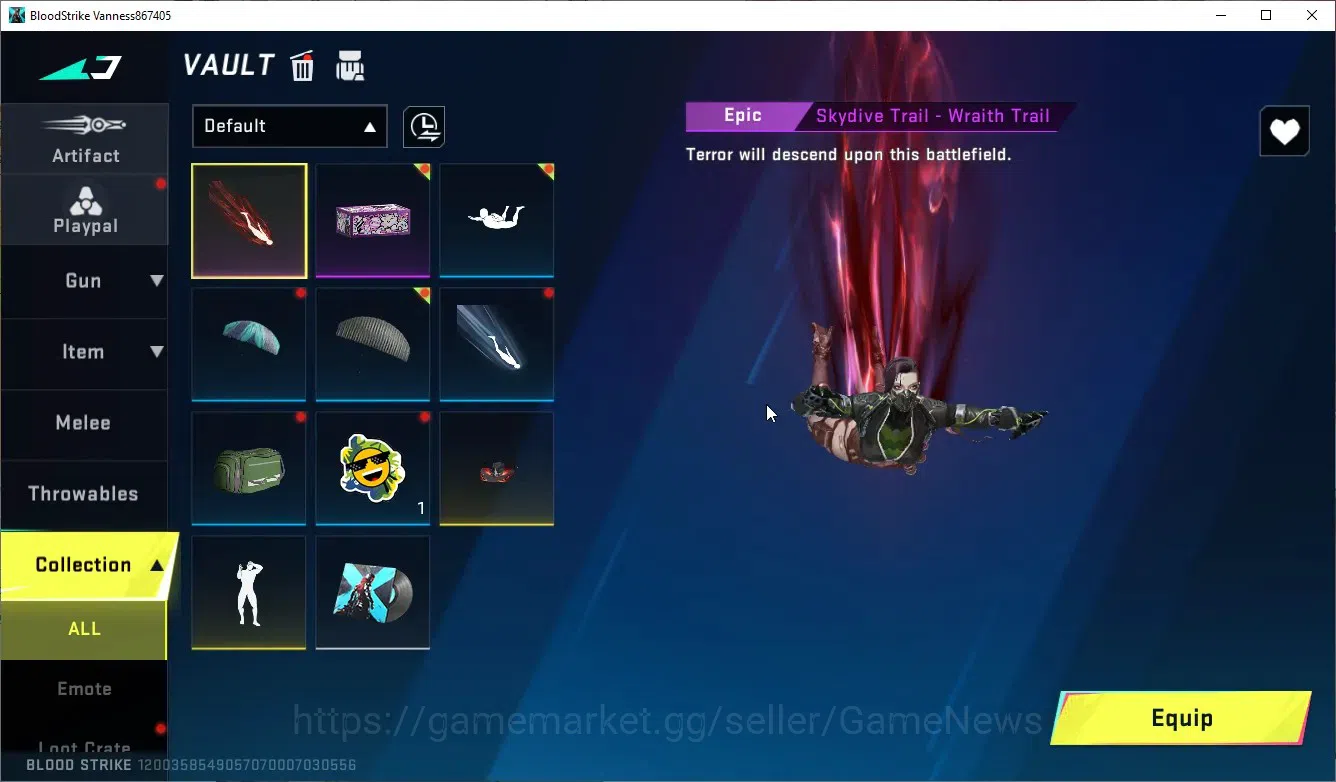 Blood Strike Accounts ASIA|ULTRA Melee Talon Knife - Sanctum|2 Legendary image 9
